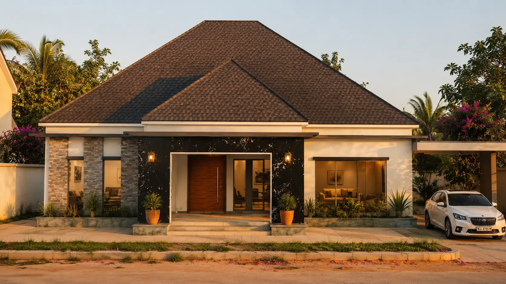 Modern 4-Bedroom House