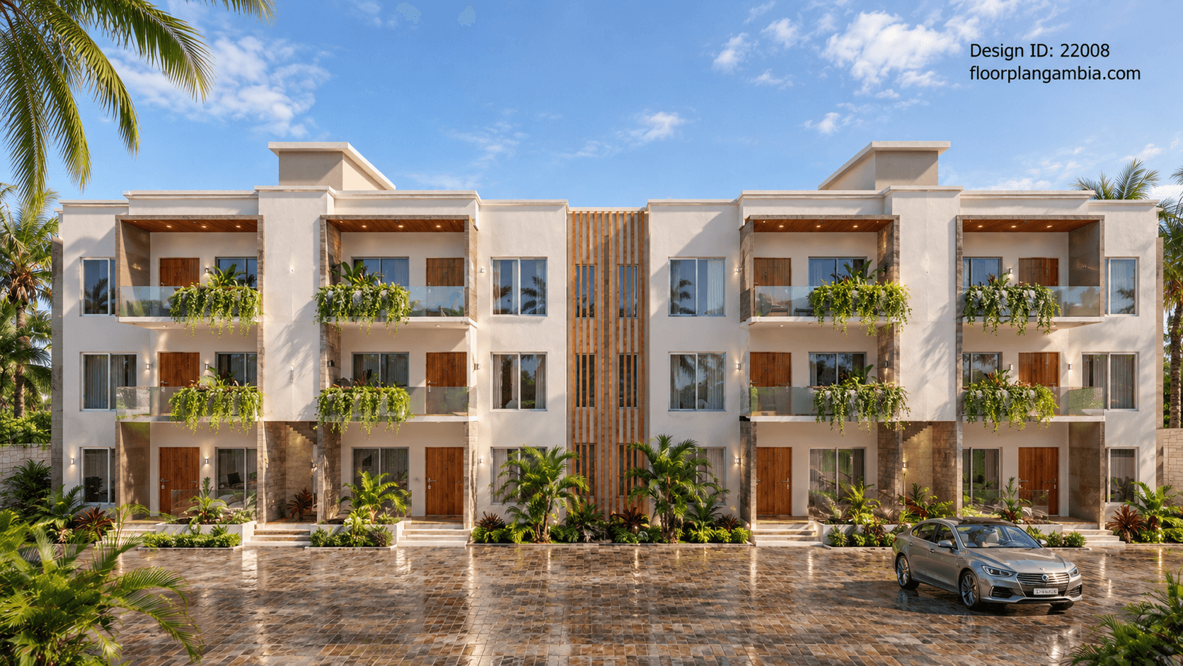 3-Storey Apartment Block (12 Units)