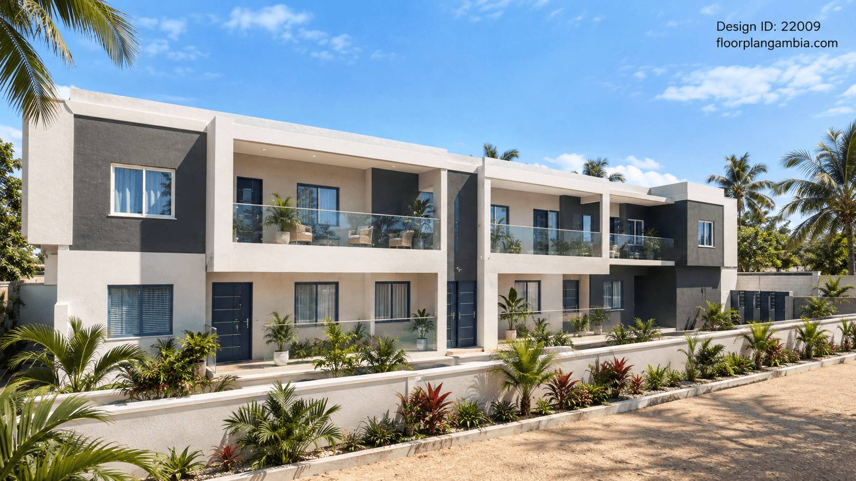 2-Storey Mixed Apartment Block (5 Units)